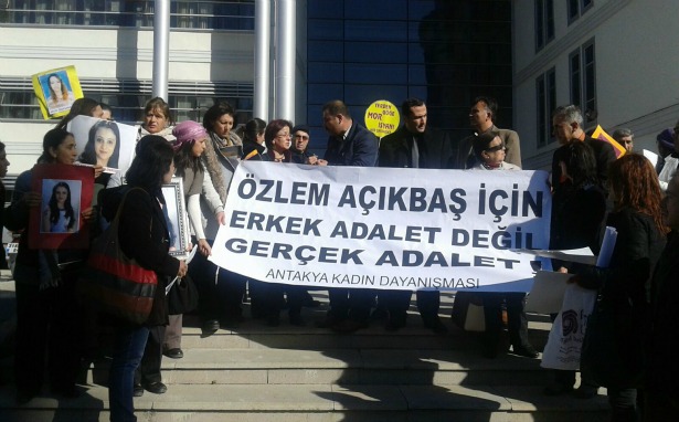 Hatay&#8217;da Özlem Açıkbaş&#8217;ın davası görüldü