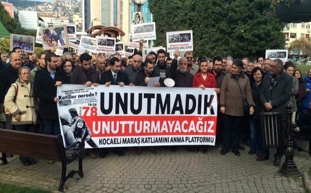 Kocaeli Maraş Katliamı&#8217;nı unutmadı