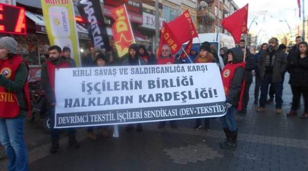 Esenyurt’ta Dev Tekstil eylemine polis saldırısı