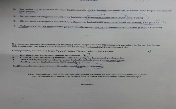 Akademisyenlerin bildirisini sınavda soran profesöre soruşturma