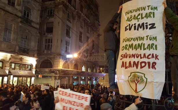 İstanbul Cerattepe için ses verdi: Her yer Artvin her yer direniş