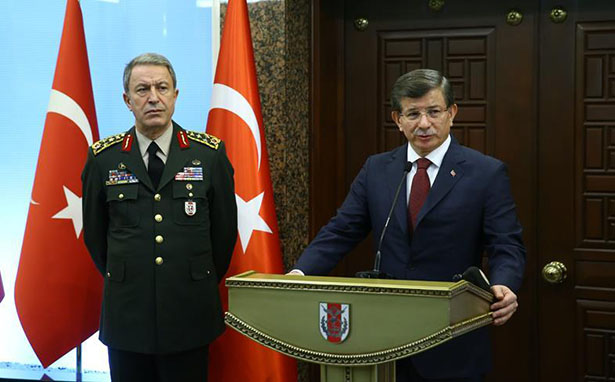 Davutoğlu 17 saat sonra konuştu, saldırıdan YPG&#8217;yi sorumlu tuttu