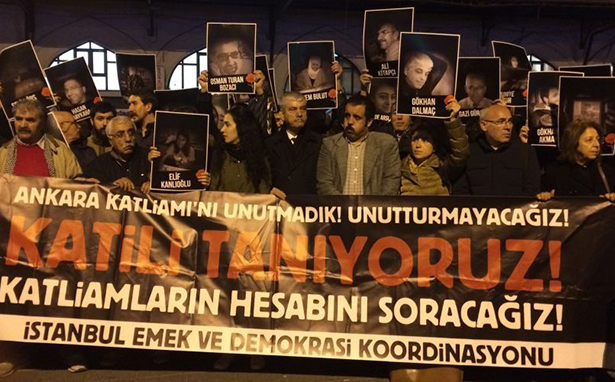 Ankara Katliamı&#8217;nın 5&#8217;inci ayı: Saldırılara, yasaklara rağmen sokağa çıkıldı