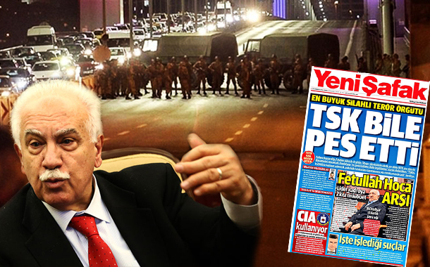 Perinçek’ten ifşa, Yeni Şafak’tan itiraf: Darbe girişimi önceden biliniyordu
