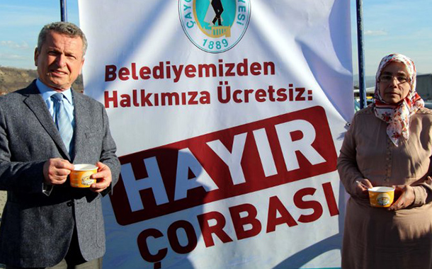 Zonguldak’ta her cuma “hayır” çorbası