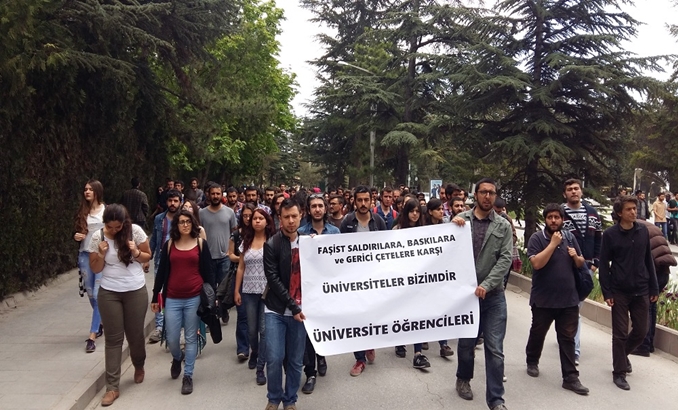 Eskişehir’de üniversitelilere faşist saldırı