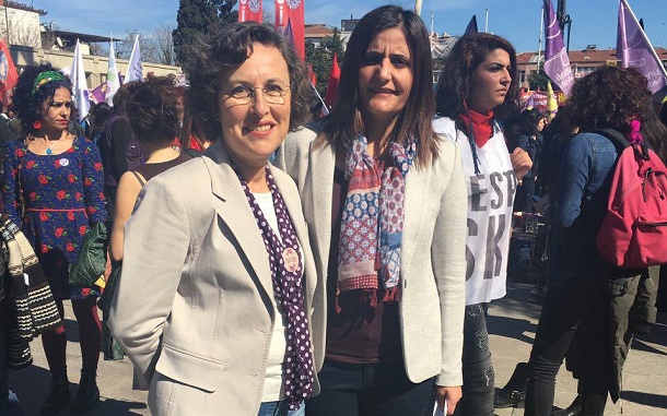 HDP Milletvekili Filiz Kerestecioğlu: Kadınlar tek ve adam rejimine &#8220;hayır&#8221; diyor