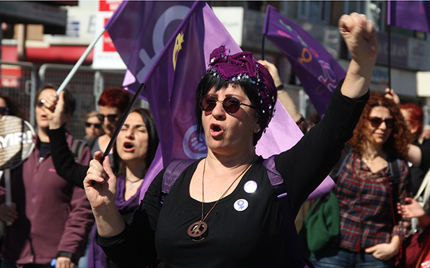 8 Mart 2017: Bi&#8217; dünya hayır!