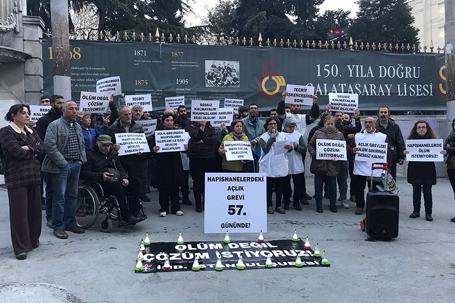 Açlık grevlerinin 57. gününde İHD: Tutsakların talepleri meşrudur