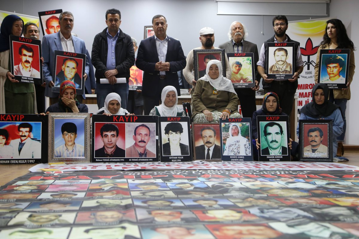 Kayıp yakınları Mahrem, Mehmed ve Babaoğlu&#8217;nun akıbetini sordu