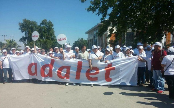 Bursa&#8217;da CHP il örgütünden Adalet Yürüyüşü&#8217;ne destek