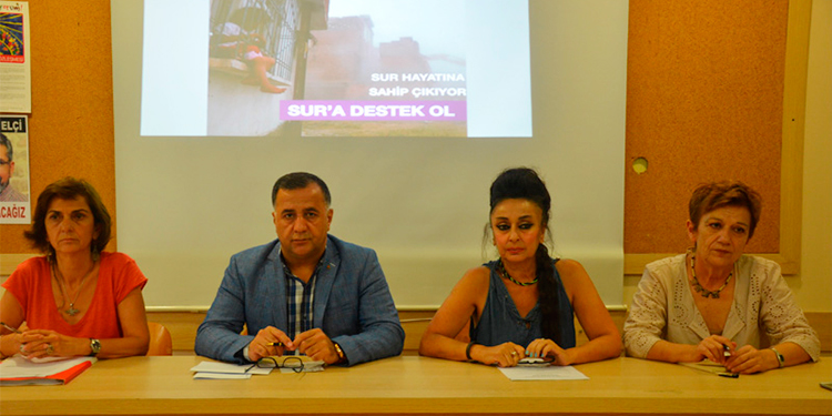 İHD: Bıkmadan usanmadan yılmadan Sur için çalışmaya kararlıyız