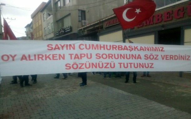 Ümraniye&#8217;de 2B mağdurlarının eylemine polis saldırısı
