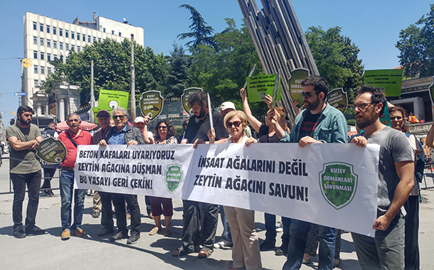 Yaşam savunucularından Binali Yıldırım&#8217;a: Tabi ki demokrasi tabi ki zeytin
