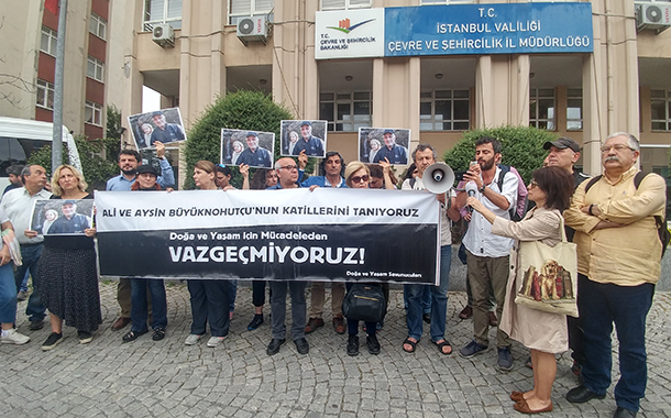 Yaşam savunucuları: Çevre Günü&#8217;nü kutlamıyoruz, Ali ve Aysin&#8217;e adıyoruz