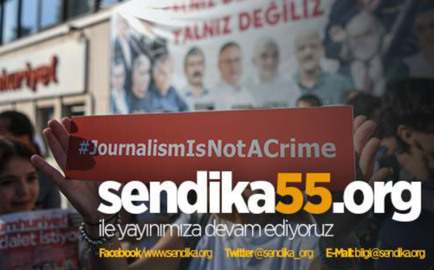 Basın Bayramı&#8217;nda 54. sansür: Sendika55.Org ile yayındayız