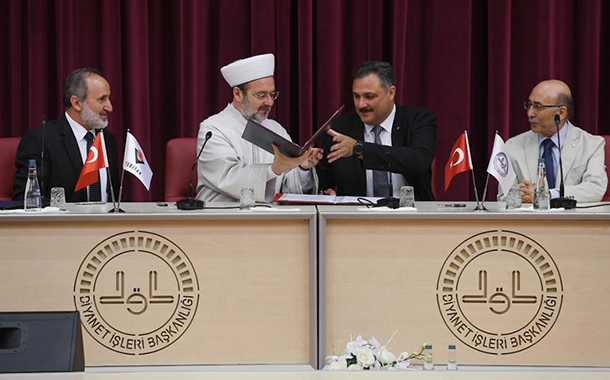 Diyanet ile TÜBİTAK arasında işbirliği protokolü imzalandı