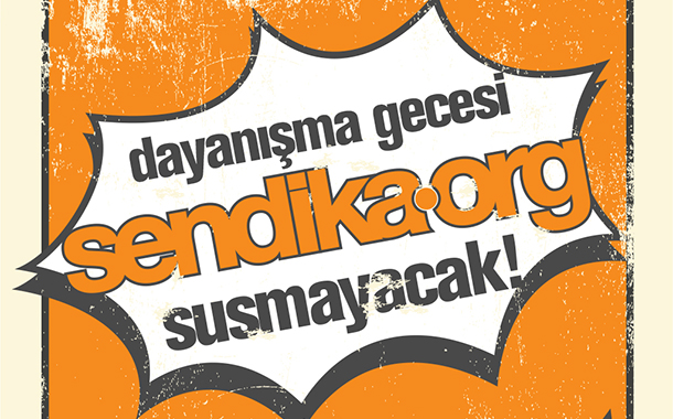 Sendika.Org&#8217;dan sansüre karşı dayanışma partisi