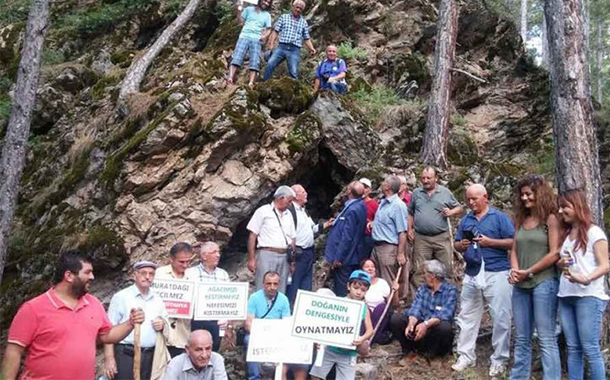 Altın şirketleri Murat Dağı&#8217;nda: Sondaj çalışmaları için binlerce ağaç kesildi