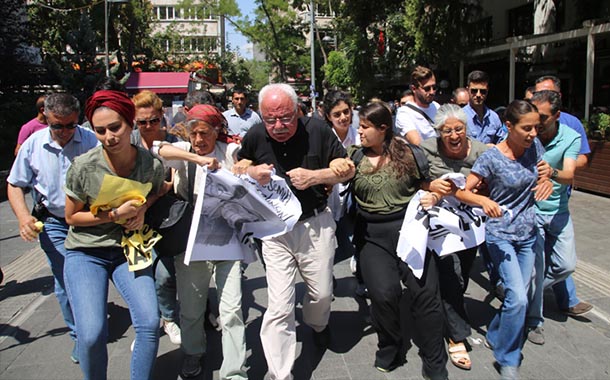 Yüksel Direnişi&#8217;nde 285. gün: Direnişçiler polis saldırısına karşı kenetlendi