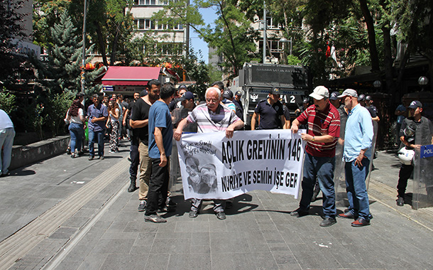 Yüksel Direnişi&#8217;nin 266. günü: 3 kişi gözaltına alındı