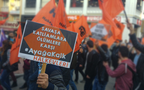Halkevleri&#8217;nden İdlip açıklaması: &#8220;Savaşa, sınır ötesi operasyonlara hayır!&#8221;