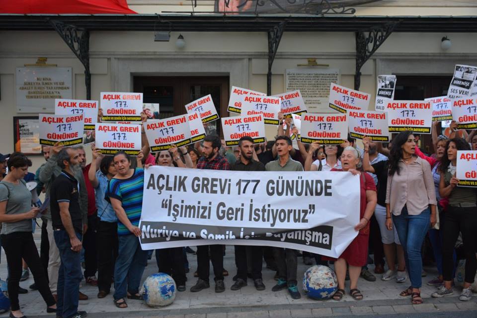 &#8220;Nuriye ve Semih için 14 Eylül&#8217;de Ankara&#8217;ya&#8221;