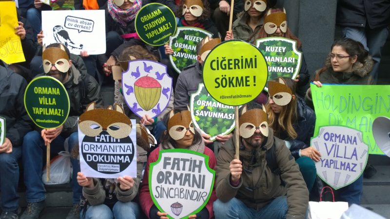 Çevre Şehircilik İl Müdürlüğü, Fatih Ormanı işgal projesine ruhsat vermiş