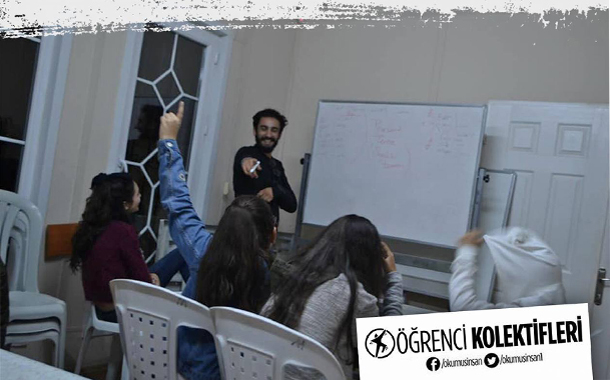 Üniversiteliler müfredattan çıkarılan dersleri mahallelere götürüyor