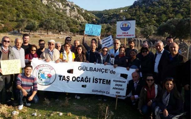 Urlalılar taş ocaklarına karşı Yaşam Şenliği&#8217;nde buluştu