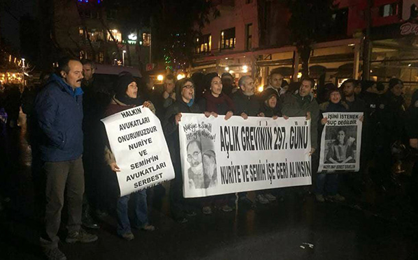 Yüksel Direnişi&#8217;nin 417. gününde yedi gözaltı
