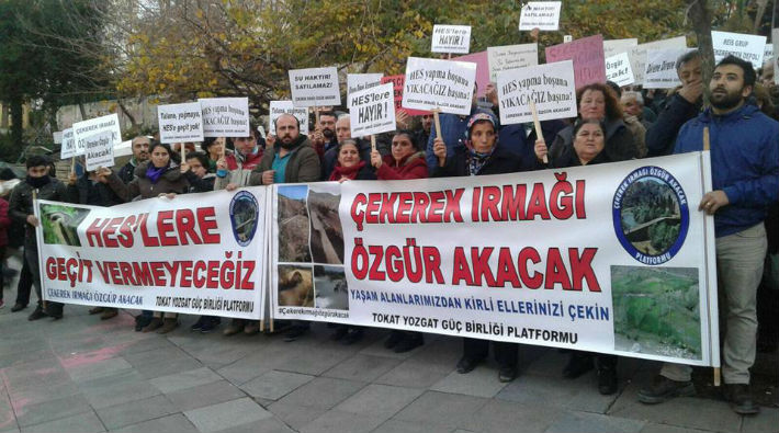 Çekerek’te yapılacak HES’e karşı yürüdüler:  Geleceğimizi mahvediyor