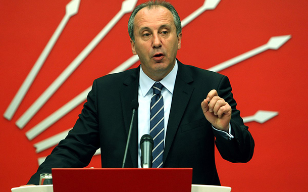 Muharrem İnce de CHP başkanlığına adaylığını açıkladı