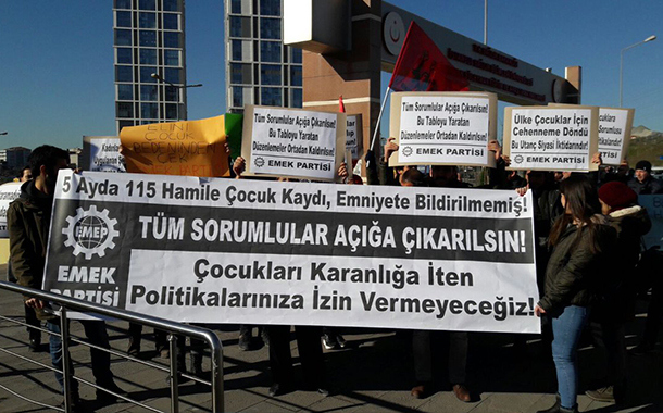 EMEP&#8217;ten hastane önünde eylem: Bu utanç listesinin sorumluları yargılanmalıdır