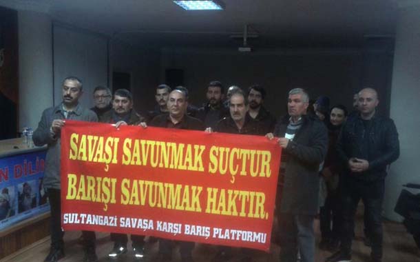 Sultangazi Savaşa Karşı Barış Platformu kuruldu