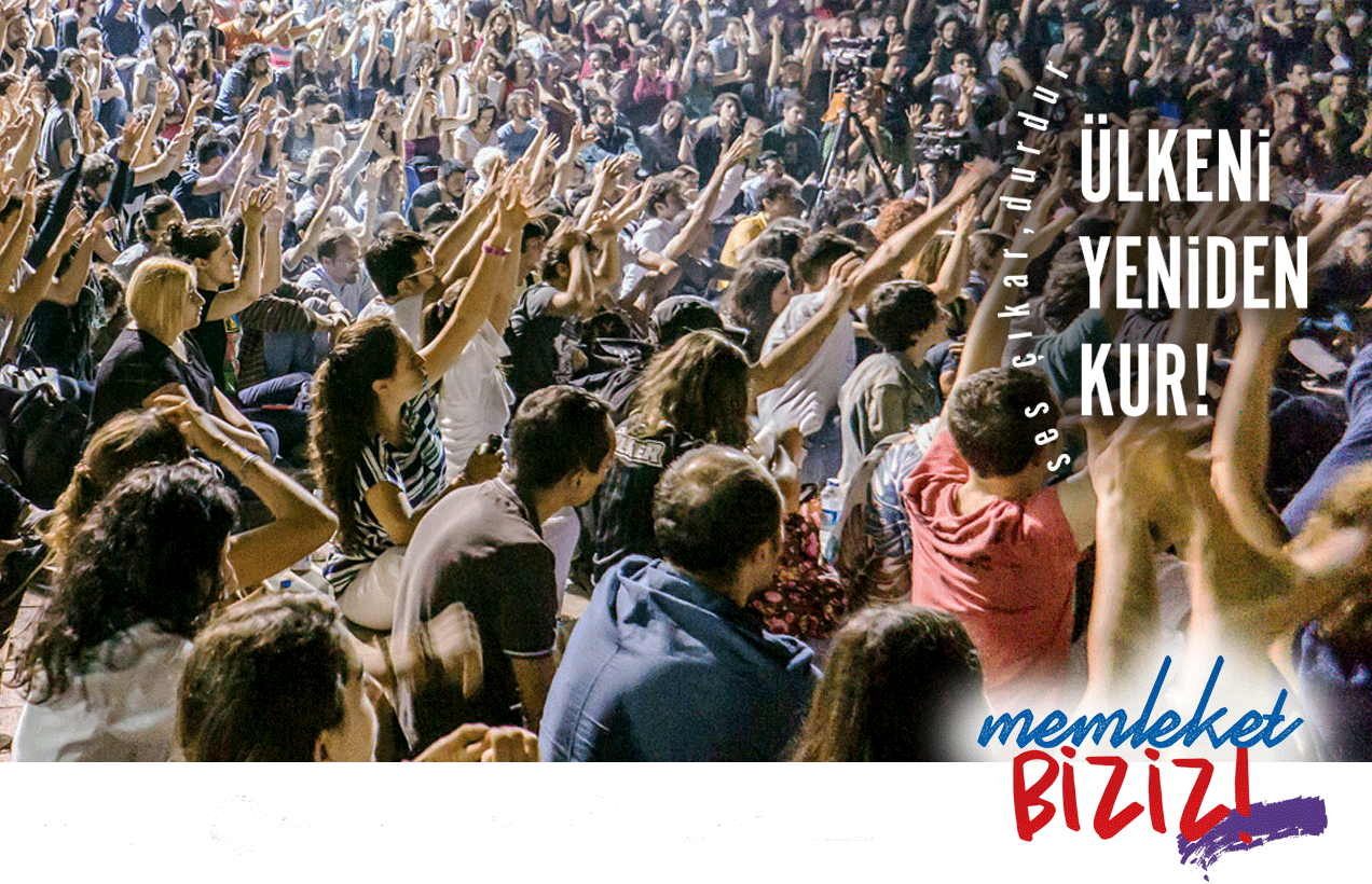 Bu bir davet: "Memleket Biziz! Ses çıkaralım, durduralım, ülkemizi yeniden kuralım!"