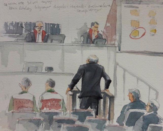 Cumhuriyet Davası&#8217;nda 8. duruşma | Akın Atalay: &#8220;Baskıyla, tehditle, korkutarak teslim alamazsınız&#8221;