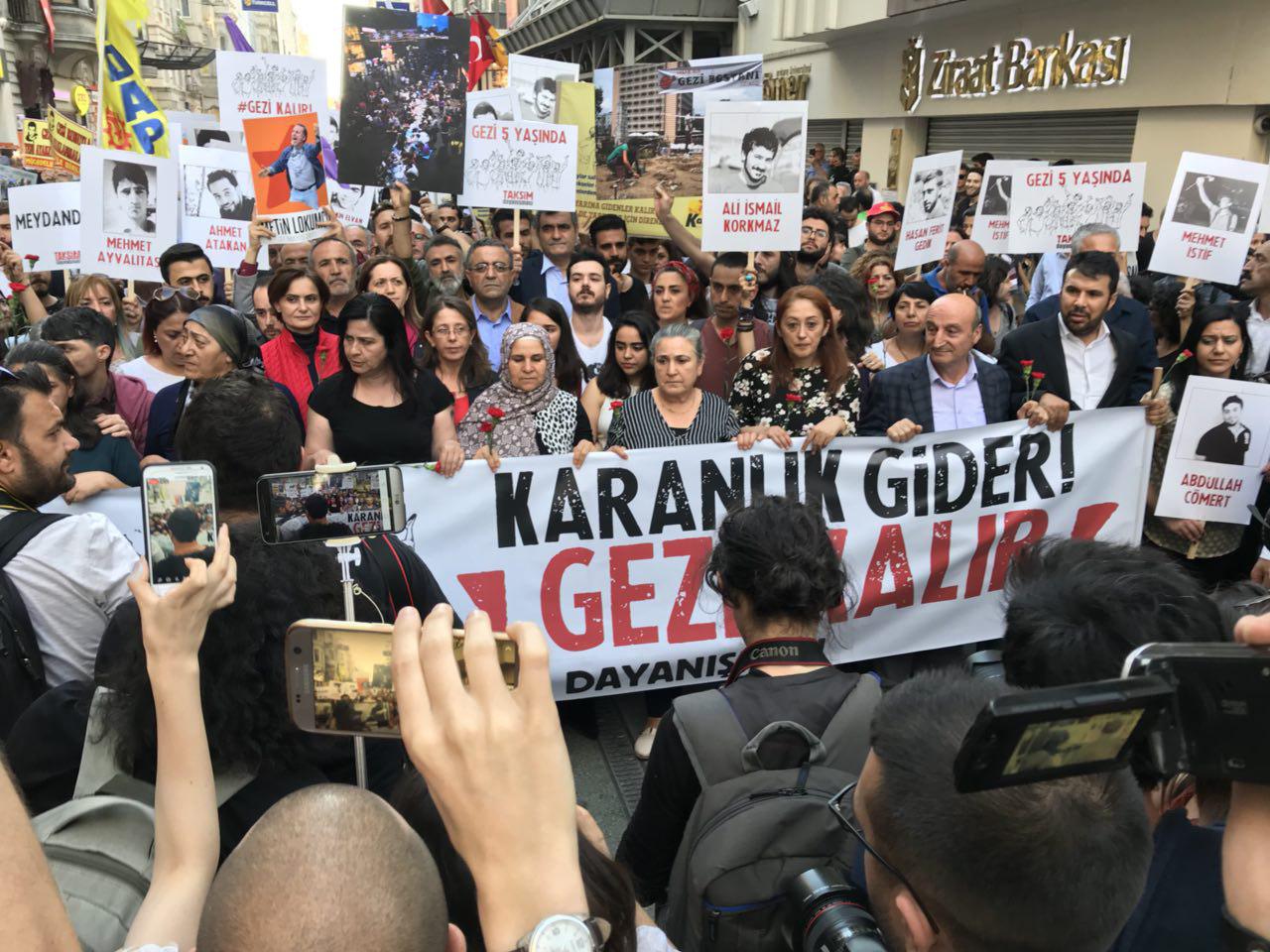 Haziran İsyanı’nın 5. yıldönümü: “Erdoğan gider, Gezi kalır”
