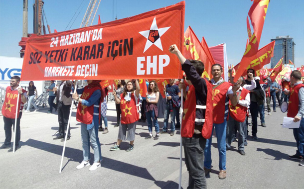 EHP seçim tavrını açıkladı: &#8220;Demokrasi için hep beraber, seçimde oyunu Demirtaş&#8217;a ver&#8221;