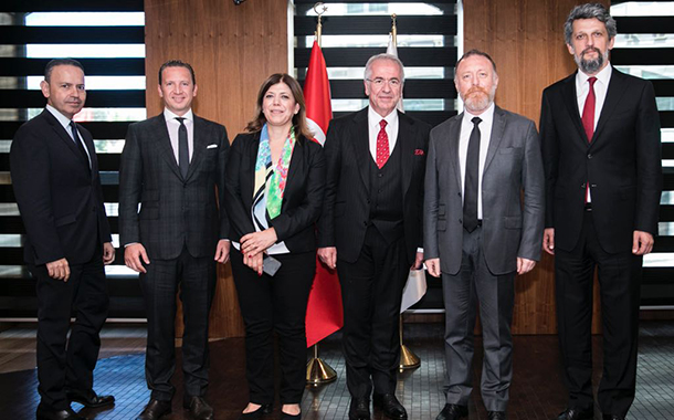 HDP&#8217;den TÜSİAD&#8217;a ziyaret: &#8220;Demokrasi ve ekonomi programlarımızı sunduk&#8221;