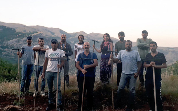 Dersim’deki orman yangını gönüllülerin çabasıyla söndürüldü