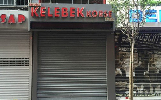 Kriz yeni yerinde de yaşatmadı: 80 yıllık Kelebek Korse tamamen kapanıyor