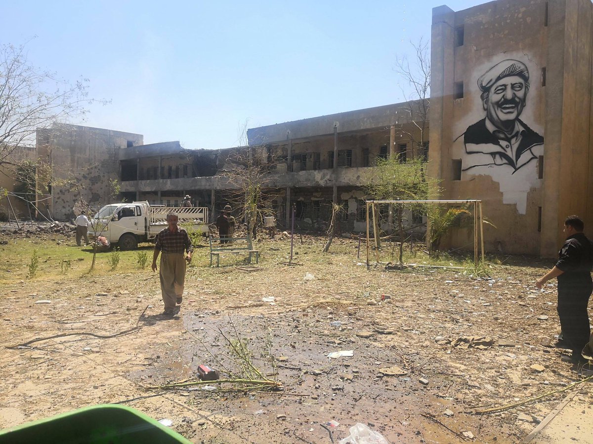 İran Erbil&#8217;deki İran-Kürdistan Demokrat Partisi&#8217;ne bağlı karargaha saldırdı: 12 ölü