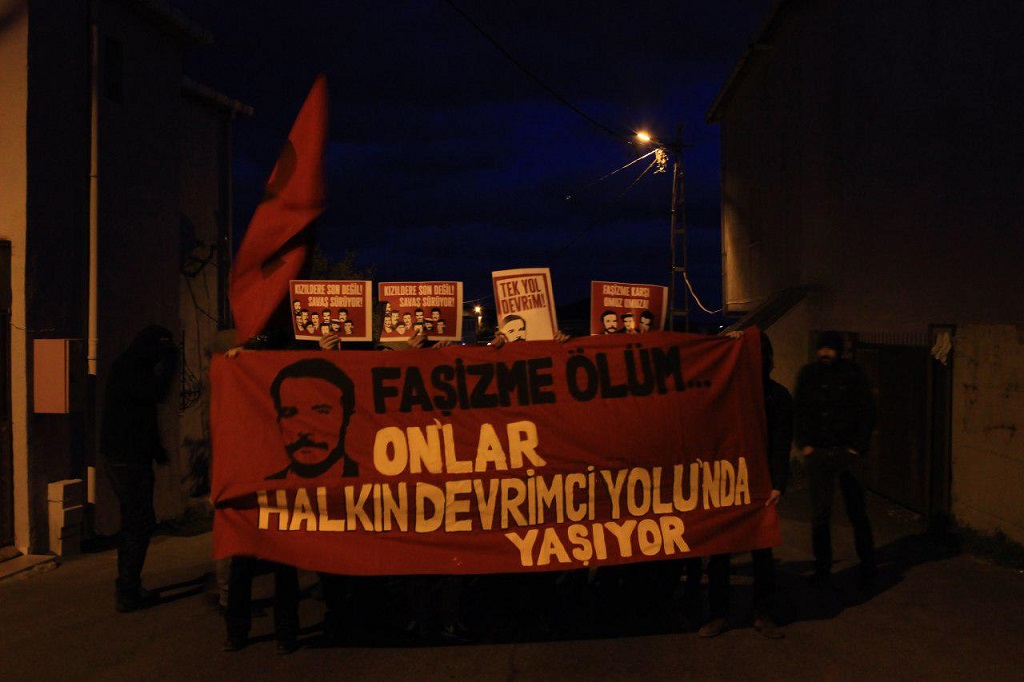 Kızıldere’nin yıldönümünde devrimciler İstanbul&#8217;da sokakta: “Faşizme karşı ON&#8217;ların yolundayız”