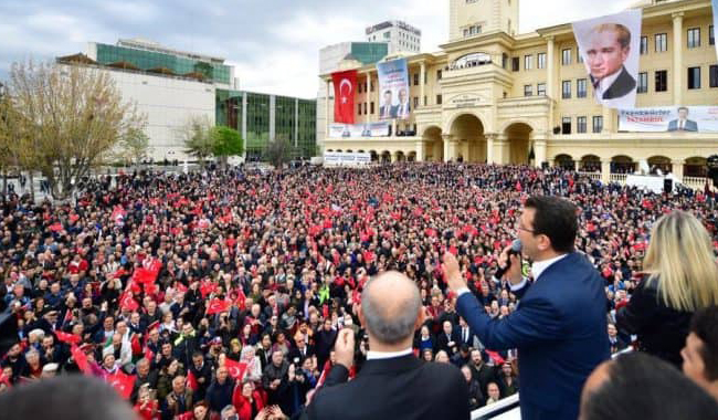 İmamoğlu, Büyükçekmece’den seslendi: “Polisimizi yormayın, insanlarımızı tedirgin etmeyin”