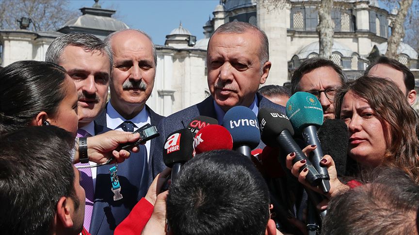 Erdoğan’dan belediye meclislerinde taş koyma mesajı: Komisyon kuramaz, bütçe çıkaramazlar