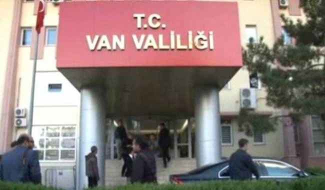 Van Valiliği&#8217;nden 10 gün süreyle eylem yasağı