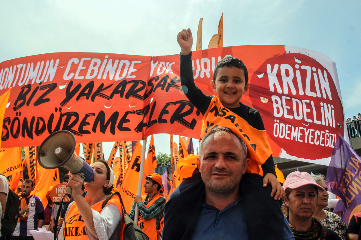 Sendika.Org&#8217;un objektifinden İstanbul 1 Mayıs&#8217;ı