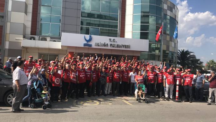 MHP&#8217;li Aliağa Belediyesi&#8217;nde işten çıkarılanların sayısı 226&#8217;ya yükseldi