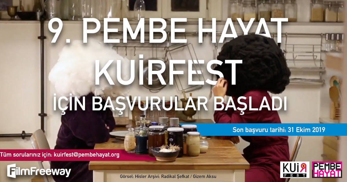 9. Pembe Hayat KuirFest Film Festivali için hazırlıklar başladı